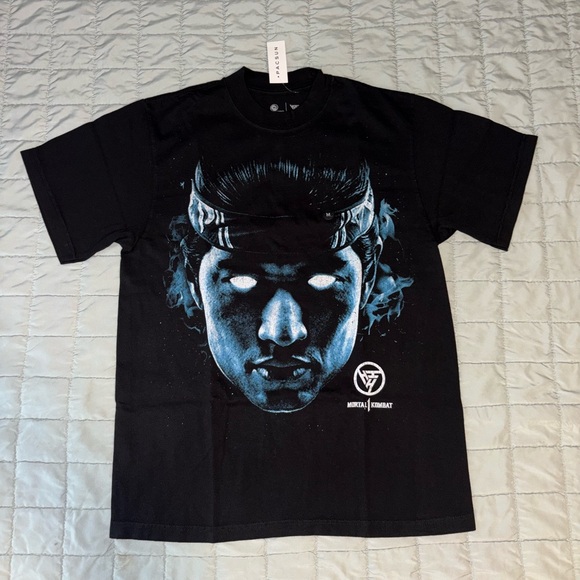 Hypland Mortal Kombat Liu Kang Tee Black Sz. Medium - Picture 1 of 3